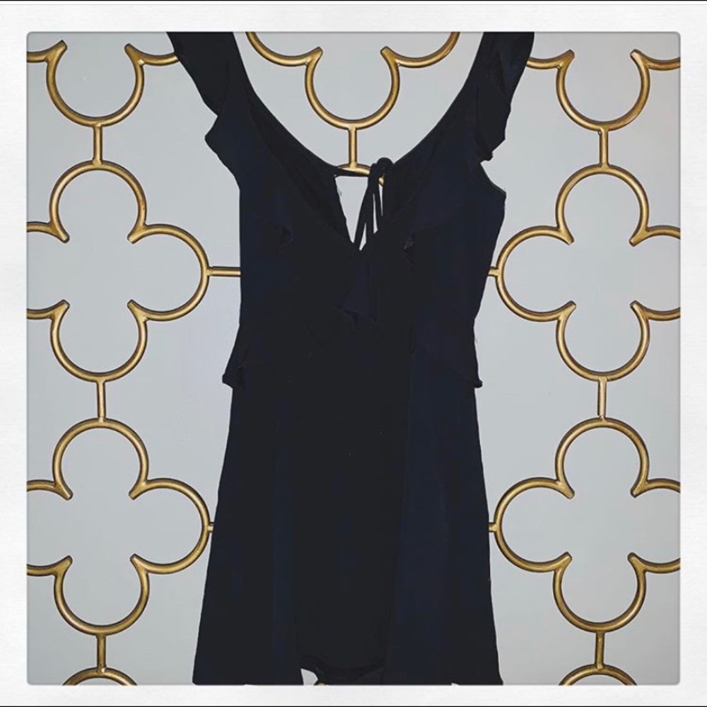 Hello Molly black mini dress